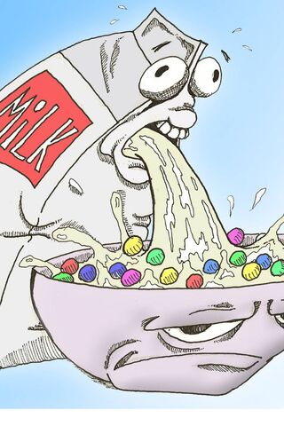 Milk's Silly Breakfast Adventure! 🥛😂