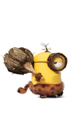 Caveman Minion: The Prehistoric Prankster! 🦕