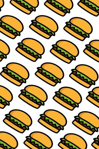 Burger Bonanza: A Tasty Pattern Delight! 🍔✨