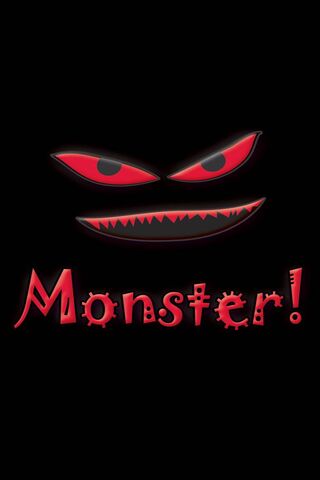 Monster Red Wallpaper - Download to your mobile from PHONEKY