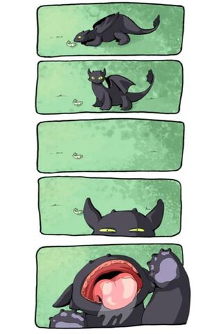 Toothless: The Playful Dragon 🐉✨