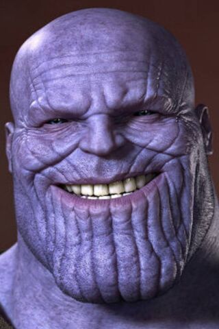 Thanos Smiling