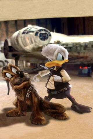 Han Duck: A Quacking Adventure in Space! 🚀🦆