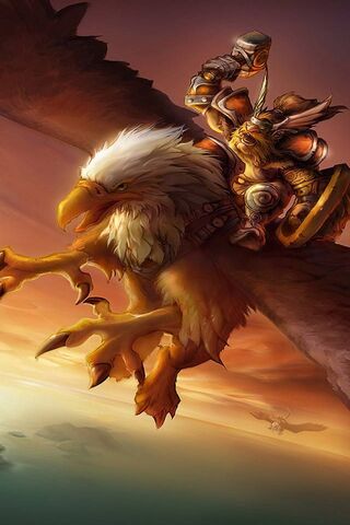 Epic Flight in Azeroth ..