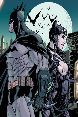 Gotham's Dark Duo: Batman and Catwoman Unite! 🦇🌙
