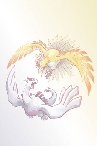 Legendary Showdown: Ho-Oh vs. Lugia! 🌈⚡