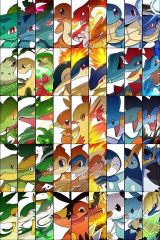 Pokemon Starters Wallpaper Download To Your Mobile From Phoneky