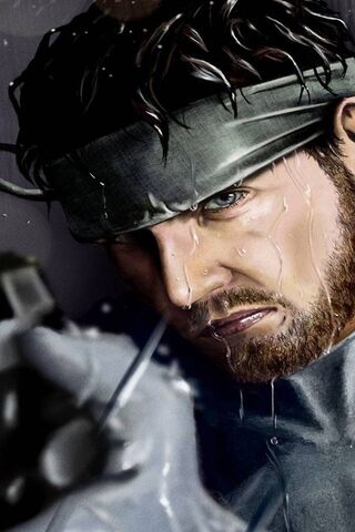 The Stealthy Hero: Solid Snake in Action! 🐍💥