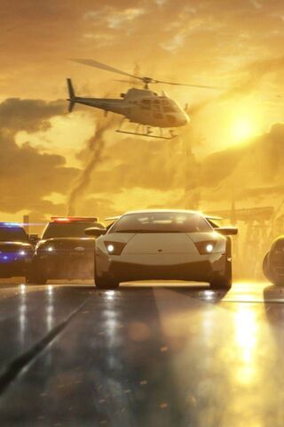 Chase at Dusk: The Need for Speed