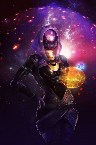 Tali: The Techno-Warrior of the Stars 🌌✨