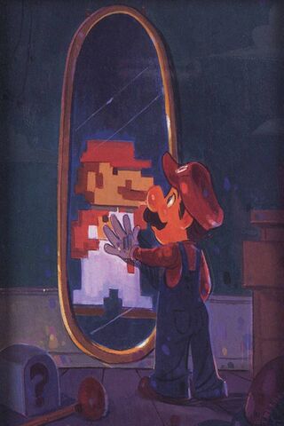 Mario Mirror Fan-Art
