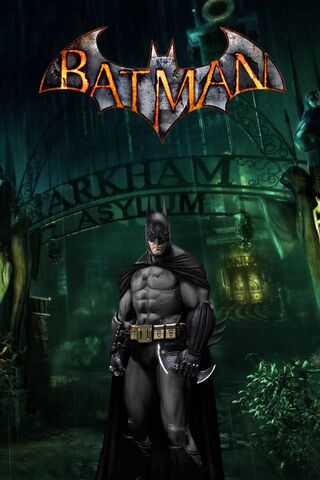 The Dark Knight at Arkham Asylum 🦇🏰