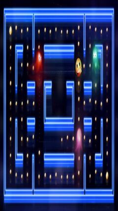 Neon Pacman Wallpaper - Download to your mobile from PHONEKY