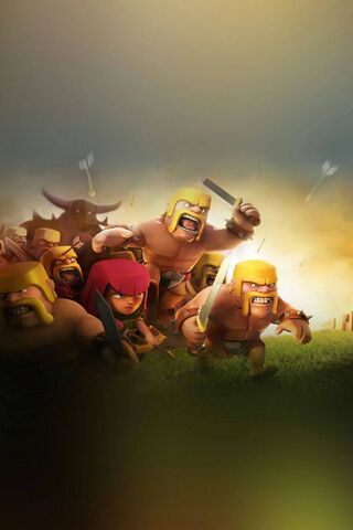 MISC] HD Wallpaper of Archer Queen : r/ClashOfClans