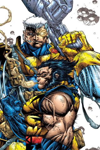 Dynamic Duo: Cable and Wolverine Unite! 💥