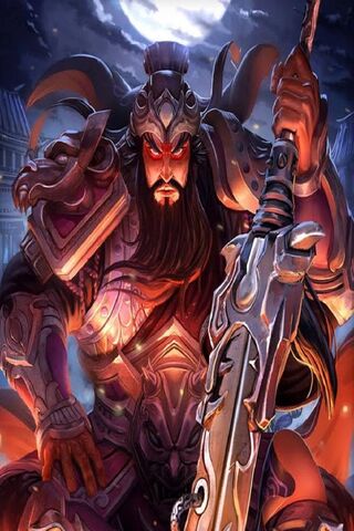 Warrior of the Moon: Smite's Guan Yu 🌙⚔️