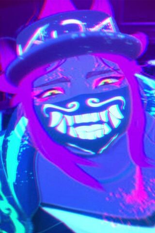 Neon Vibes: KDA Akali Unleashed! 🌟