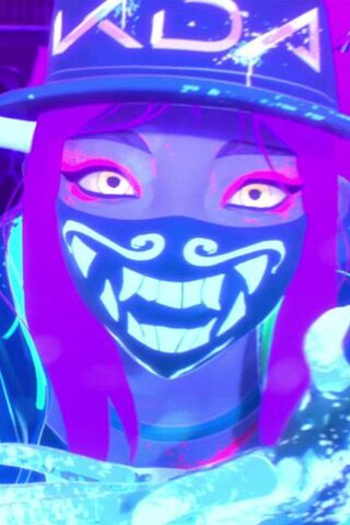 K/DA Akali: The Neon Assassin 🌟