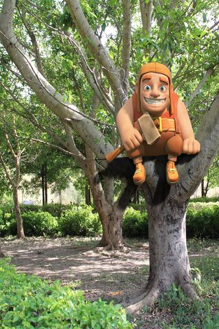 The Cheerful Builder in the Trees! 🛠️🌳