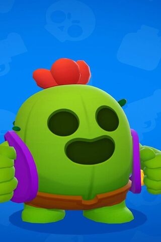 Spike Brawl Stars Wallpaper - Download to your mobile from PHONEKY