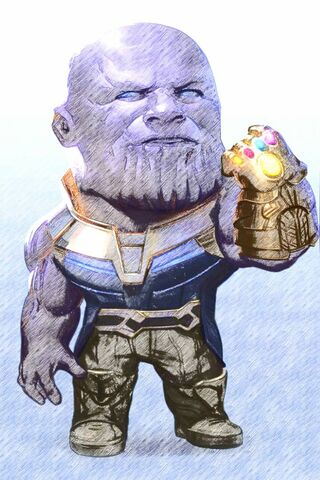 Thanos: The Cosmic Titan in Miniature 🌌💎