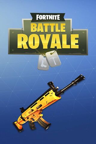 Fortnite Gold Scar