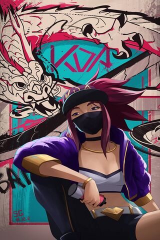 K/DA Akali: The Shadow of the Stage 🎤✨