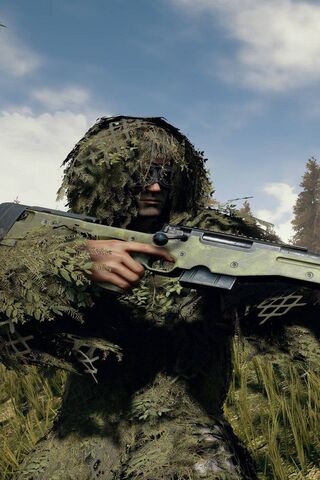 Stealth Mode: The Ultimate PUBG Ghillie Suit Experience 🌿🎮