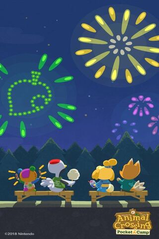 Summer Nights in Animal Crossing 🌟🎆