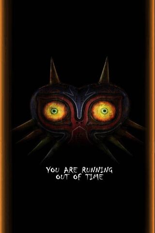 The Haunting Gaze of Majora's Mask ⏳👁️