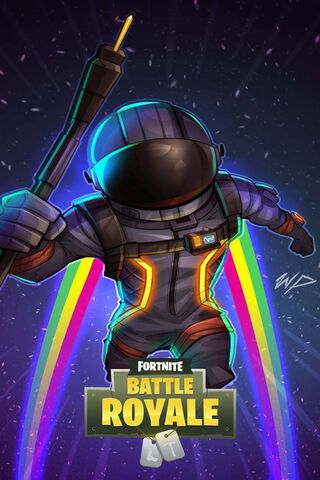 Galactic Showdown: Fortnite Battle Royale