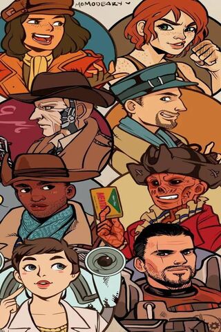 Allies in Adventure: A Colorful Crew
