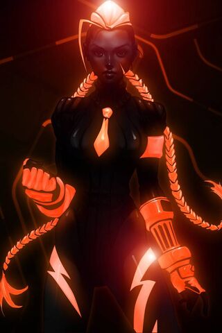 Cammy Tron: The Cyber Warrior 🌌⚡