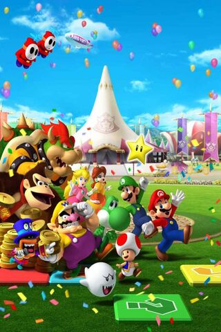 Mario Party: A Colorful Celebration of Fun! 🎉