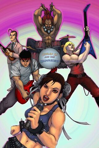 Chun-Li and the Havoc Rock Band 🎸🎤