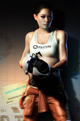 Aperture's Bold Volunteer: Ready for Adventure! 🚀