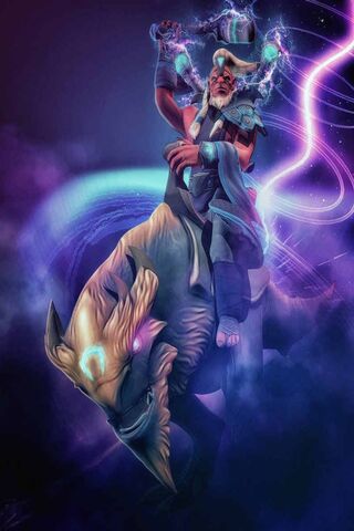 The Mystic Rider of Dota 🌌🐾