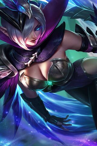 Miya: The Enigmatic Shadow Sorceress 🌌✨