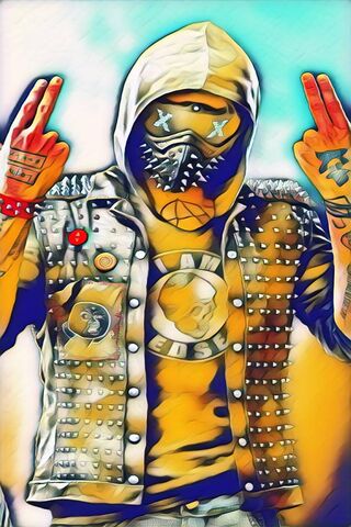 Cyber Rebel: The Face of Digital Anarchy 🖥️⚡
