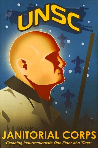 The Unsung Heroes of the UNSC: Janitorial Corps