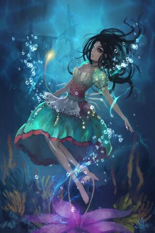 Drowning in Madness: Alice's Descent