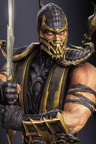 Scorpion: The Fearless Warrior of the Netherrealm 🦂⚔️