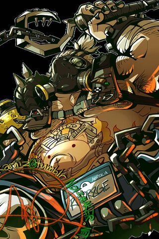 Roadhog: The Unstoppable Force of the Wasteland 🚧💪