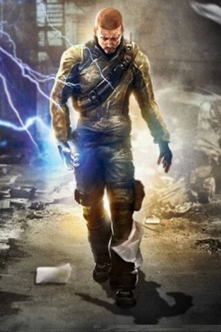 Unleashed Power: The Infamous Hero