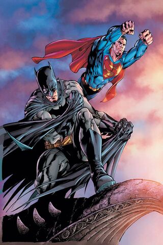 Heroes Unite: The Dark Knight and the Man of Steel 🦇🦸