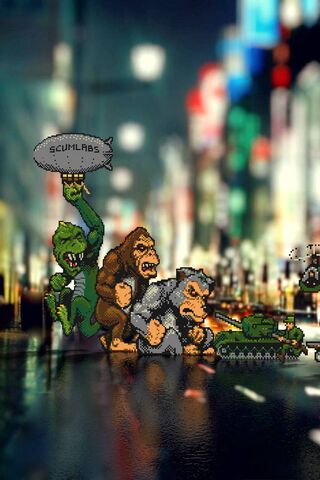 Pixelated Mayhem: Rampage Unleashed! 🎮🐒