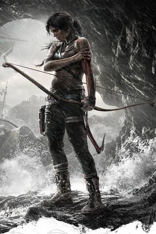 Lara Croft: The Adventurer's Resilience 🌊🏹