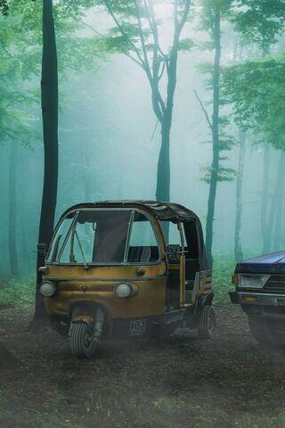 The Enigmatic PUBG Rickshaw Adventure 🚙🌲