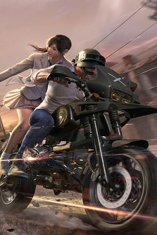 High-Speed Adventure in PUBG! 🏍️💨