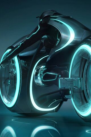 Ride the Light: The Iconic Tron Bike